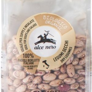 ALCE NERO ORGANIC BORLOTTI BEANS 12 / 400g