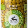 ALCE NERO ORGANIC COOKED GREEN PEAS JAR 12 / 300g