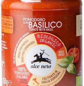 ALCE NERO ORGANIC TOMATO SAUCE WITH BASIL 12 / 350g