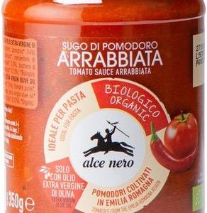 ALCE NERO ORGANIC TOMATO SAUCE ARRIBBIATA 12 / 350g