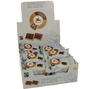 ALCE NERO ORGANIC FAIRTRADE SPELT BISCUIT MILK CHOCOLATE 96 / 28g