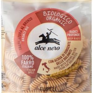 ALCE NERO ORGANIC SPELT 'FARRO' FUSILLI PASTA 12 / 500g