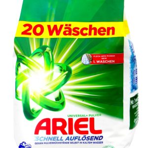 ARIEL COMPACT REGULAR POWDER 4 / 1.3 KG. - 20 WL