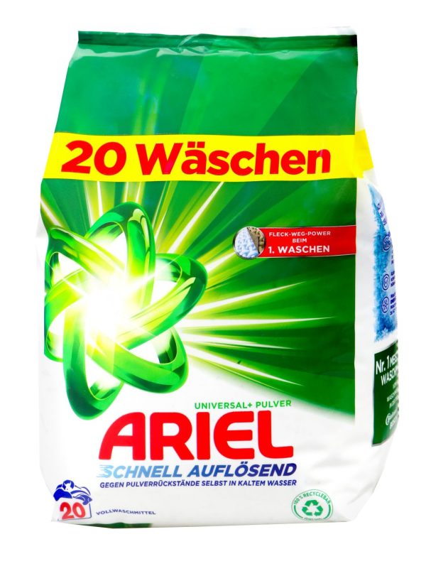 ARIEL COMPACT REGULAR POWDER 4 / 1.3 KG. - 20 WL