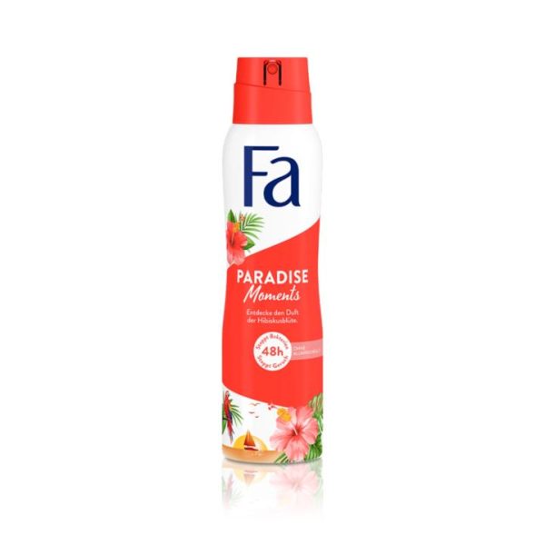 FA DEO SPRAY PARADISE MOMENTS  women  6/150 ml.