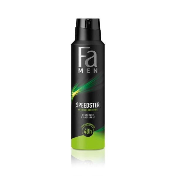 FA DEO SPRAY SPEEDSTER men  6 / 150 ML.