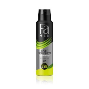 FA DEO SPRAY SPORT ENERGY BOOST men  6 / 150 ML.