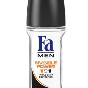 FA ROLL ON GLASS INVISIBLE POWER MEN   6/50 ml.