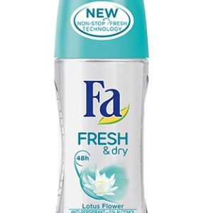 FA ROLL ON GLASS FRESH & DRY   6/50 ml.