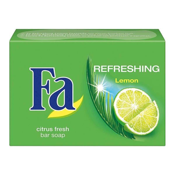 FA SOAP BAR REFRESHING LEMON  8/90 G.