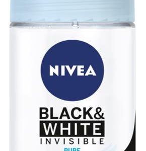 NIVEA DEO ROLL ON B&W INVISIBLE PURE women  6/50ml.