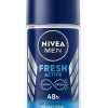 NIVEA DEO ROLL ON FRESH ACTIVE  men 6/50ml.
