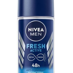NIVEA DEO ROLL ON FRESH ACTIVE  men 6/50ml.