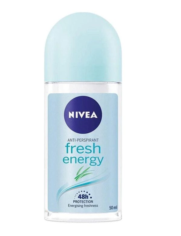 NIVEA DEO ROLL ON ENERGY FRESH women  6/50 ML.