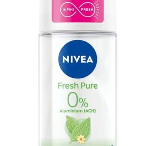 NIVEA DEO ROLL ON FRESH PURE 0% ACH  women 6/50ml.