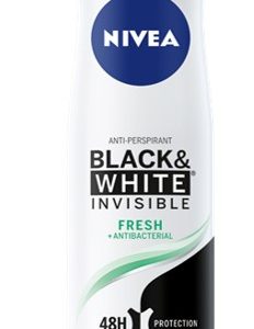 NIVEA DEO SPRAY B&W INVISIBLE FRESH women 6/150ml.