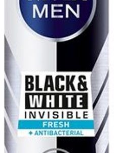 NIVEA DEO SPRAY B&W INVISIBLE FRESH men 6/150ml.