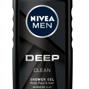 NIVEA SHOWERGEL DEEP CLEAN men 6/250 ml.
