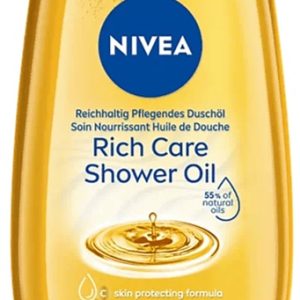 NIVEA SHOWER RICH CARE OIL 6/200ml.