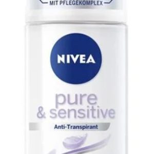 NIVEA DEO ROLL ON PURE & SENSITIVE   women 6/50ml.