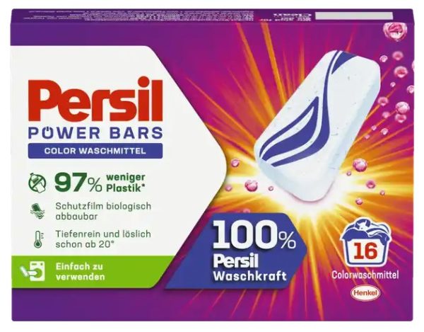 PERSIL COLOR POWER BARS  9 / 0.472 KG. - 16 WL
