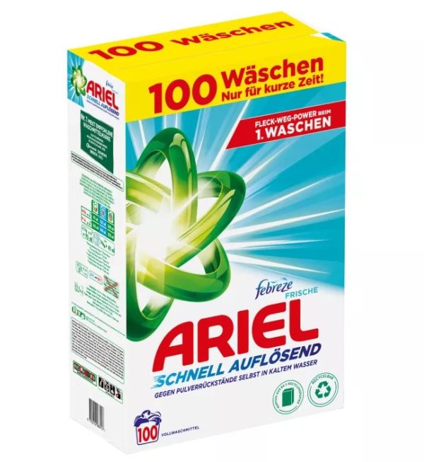 ARIEL FEBREZE POWDER 1 / 6.5 KG. box - 100 WL
