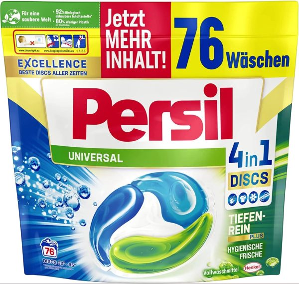 PERSIL UNIVERSAL DISCS  4 / 1.9 KG - 76 WL