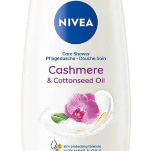 NIVEA SHOWERGEL CASHMERE & COTTONSEED OIL  6/250 ml.