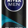 NIVEA DEO SPRAY DEEP BLACK CARBON BEAT men  6/150ml.