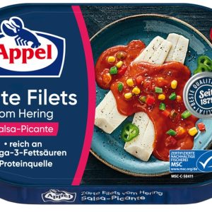 APPEL HERINGSFILET SALSA PIKANTE 10 / 200 G.
