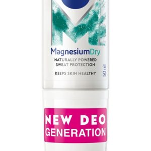 NIVEA DEO ROLL ON MAGNESIUM FRESH GREEN 0% ACH  women 6/50 ml.