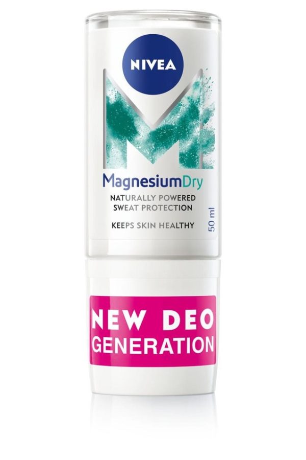 NIVEA DEO ROLL ON MAGNESIUM FRESH GREEN 0% ACH  women 6/50 ml.