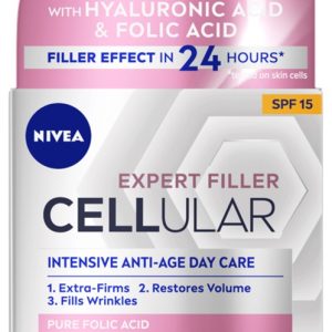 NIVEA FACE EXPERT FILLER CELLULAR DAY CREAM  SPF15  3 / 50 ml.
