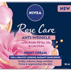 NIVEA FACE ROSE TOUCH ANTI-WRINKLE NIGHT CREAM  3 / 50 ml.