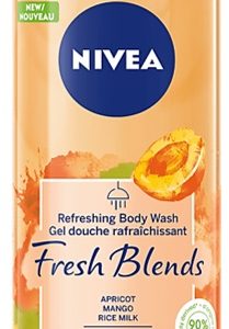 NIVEA SHOWERGEL FRESH BLEND APRICOT MANGO  6/300 ml.
