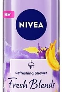 NIVEA SHOWERGEL FRESH BLEND BANANA  ACAI  6/300 ml.