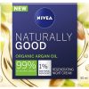NIVEA FACE NATURALLY GOOD ARGAN OIL NIGHT CREAM  3 / 50 ml.