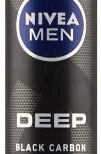 NIVEA DEO SPRAY XL DEEP BLACK CARBON  men 6/200ml.