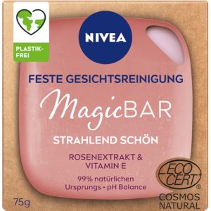 NIVEA FACE CLEANSING MAGIC BAR ROSE & VIT. E RADIANCE  12 / 75 g.