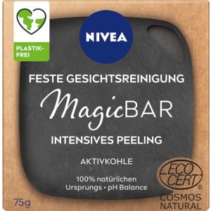 NIVEA FACE CLEANSING MAGIC BAR PEELING WITH CHARCOAL  12 / 75 g.