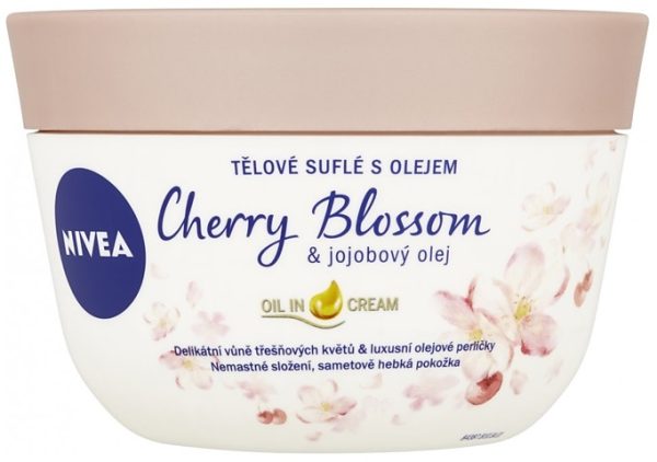 NIVEA BODY SOUFFLE CHERRY BLOSSOM & JOJOBA OIL  3 / 200 ml.