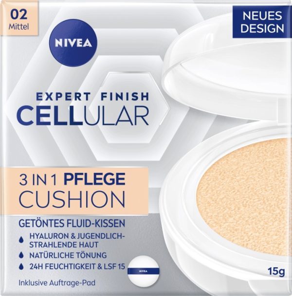 NIVEA FACE CELLULAR CARE CUSHION MEDIUM EXPERT FINISH  6 / 15 g.
