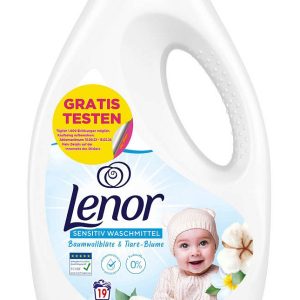 LENOR SENSITIVE LIQUID DETERGENT  5 / 950 ML  - 19 WL