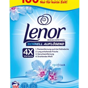 LENOR APRIL FRESH POWDER DETERGENT 1 / 6 KG - 100 WL