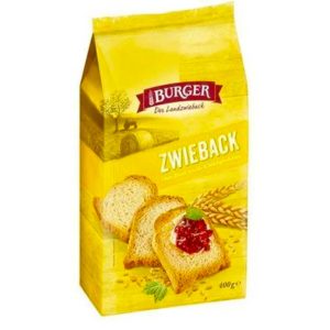 BURGER ZWIEBACK / RUSK  12 / 225 G.