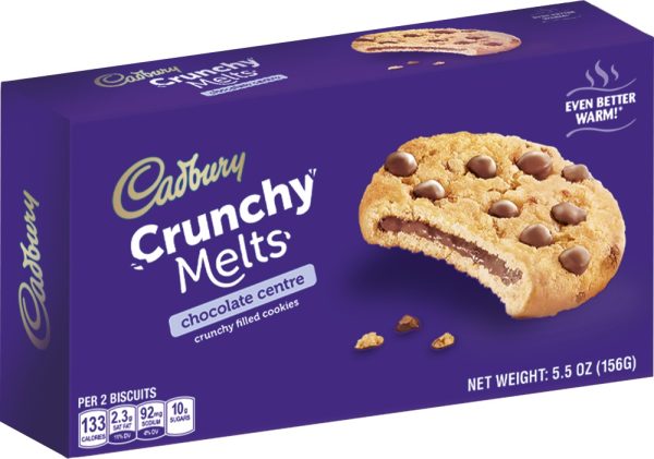CADBURY MELTS COOKIES  12 / 156 G.