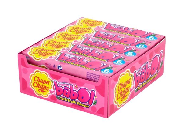 CHUPA CHUPS BIG BABOL TUTTI FRUTTI 20 / CASE