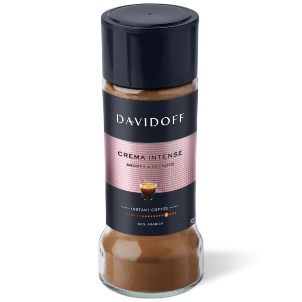 DAVIDOFF  CREMA  INSTANT COFFEE  6 / 100 G. - GLASS