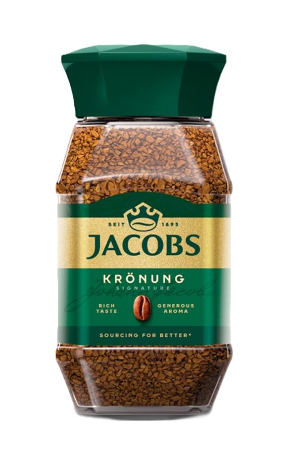 JACOBS INSTANT KRONUNG  6 / 100 G.  - GLASS