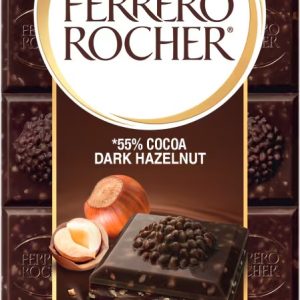 FERRERO ROCHER DARK HAZELNUT TABLET 16 / 90 G.